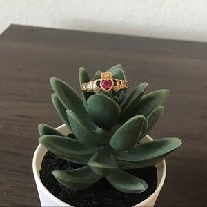 Traditional Irish Claddagh Ring